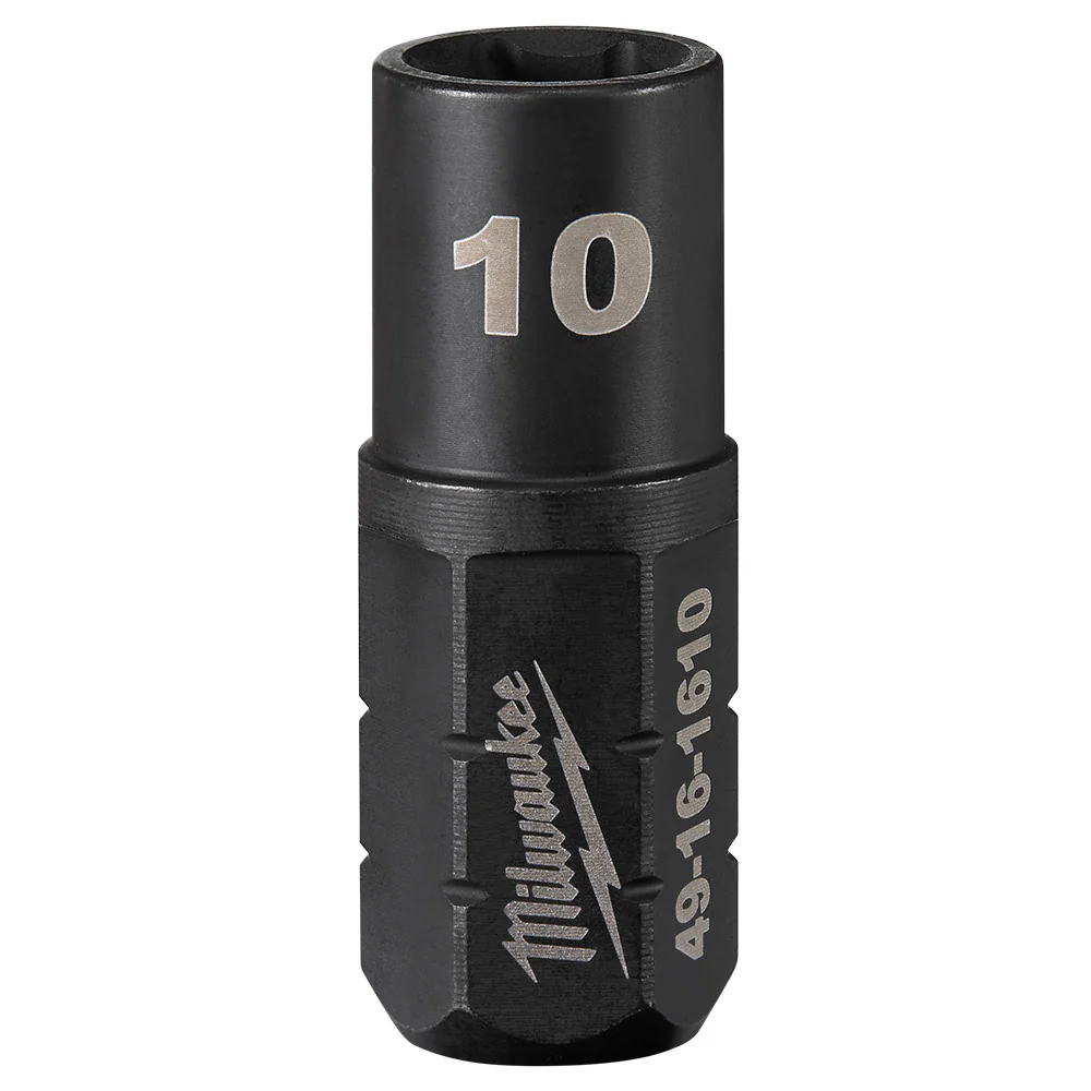 Milwaukee 49-16-1610 INSIDER Box Ratchet Socket 6 Point 10mm - Mactool Shop