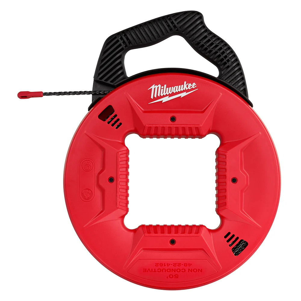 Milwaukee 48-22-4162 50' Polyester Fish Tape w/ Nonconductive Tip - Mactool Shop