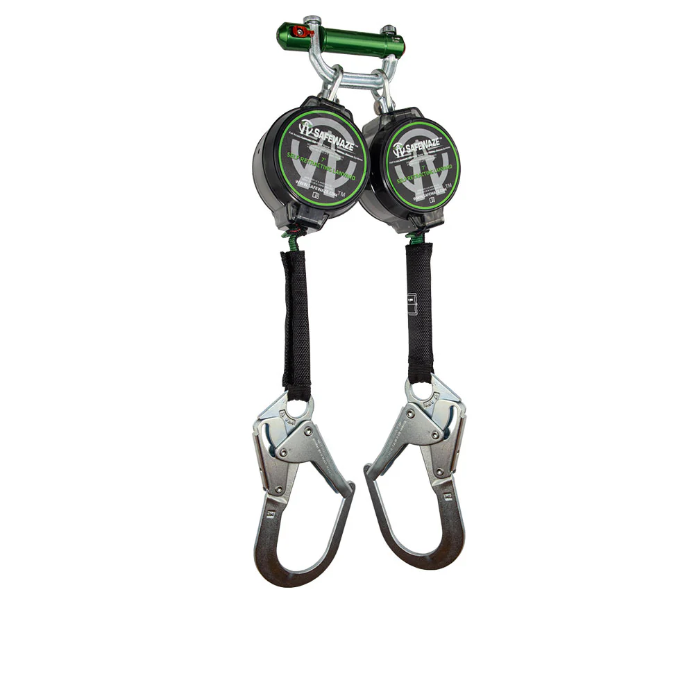 Safewaze 018-5026 7' Web Dual Leg Retractable With Steel Rebar Hooks - Mactool Shop