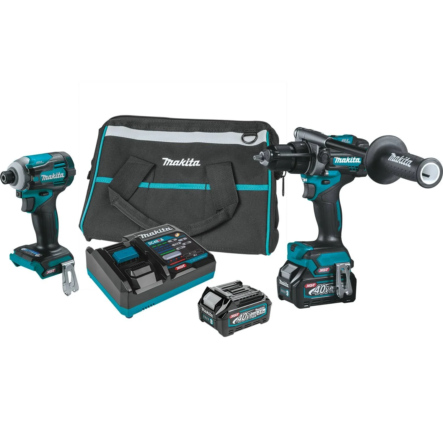 Makita GT200D 40V max XGT® 2-Pc. Combo Kit (2.5Ah) - Mactool Shop