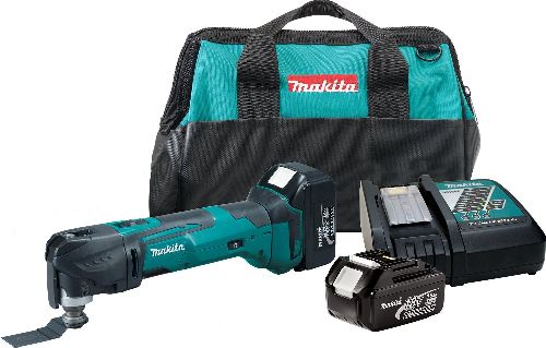 Makita XMT035 18V LXT Li-Ion Cordless Multi-Tool Kit, var. spd. 6,000 - Mactool Shop