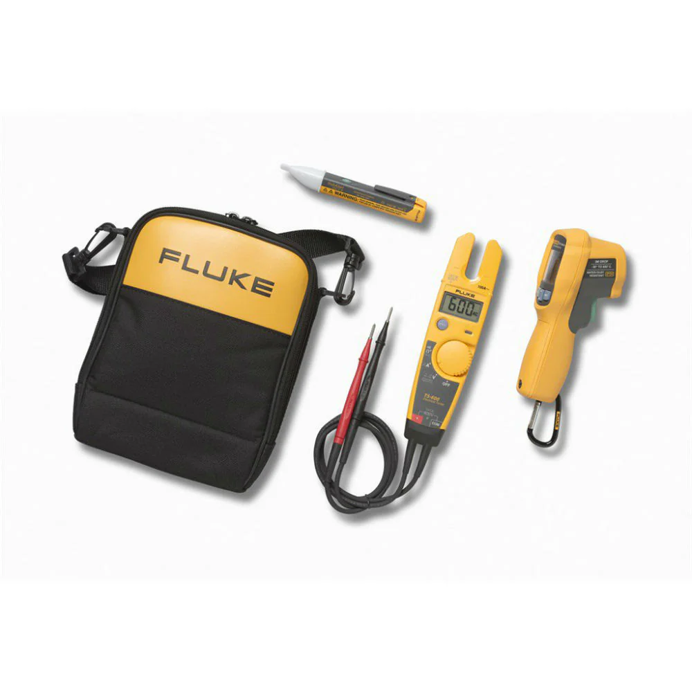 Fluke T5-600/62MAX+/1AC IR Thermometer, Electrical Tester and Voltage Detector Kit - Mactool Shop