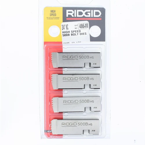 RIDGID 48640 RH High-Speed Bolt Die, 3/4