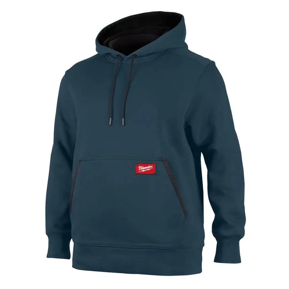 Milwaukee 351BL-XL Midweight Pullover Hoodie Blue XL - Mactool Shop