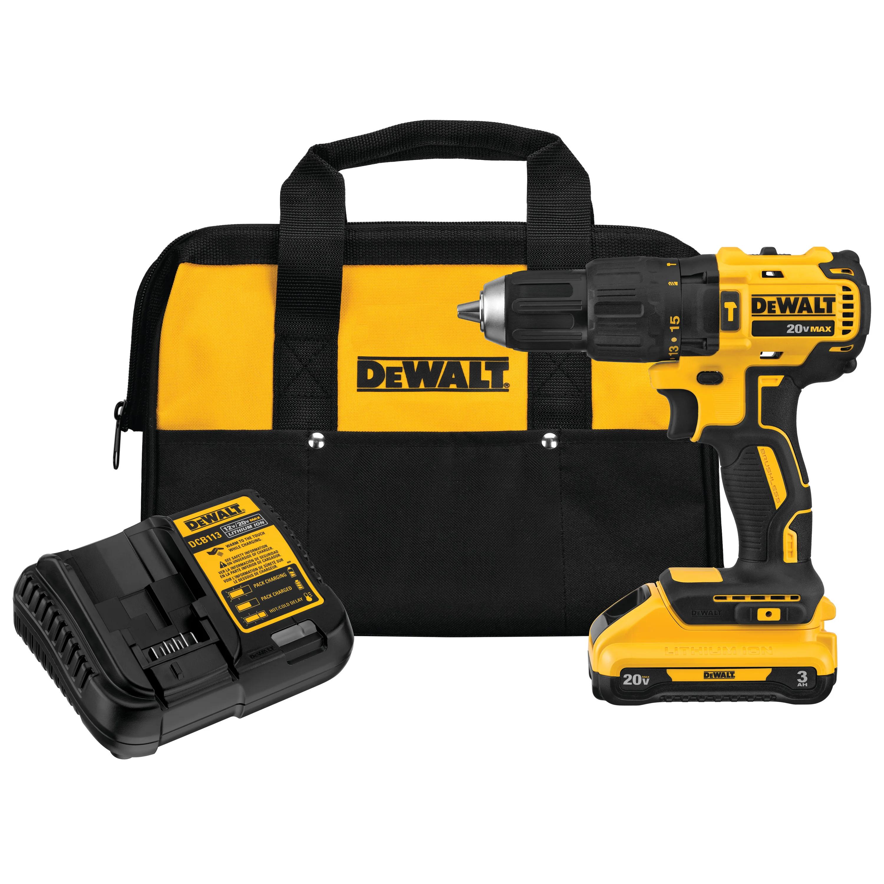 DeWalt DCD778L1 20V MAX Cordless Compact Hammerdrill - Mactool Shop