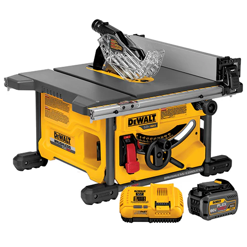 DeWalt DCS7485T1 60V MAX FlexVolt Brushless Table Saw with Battery & Charger - Mactool Shop