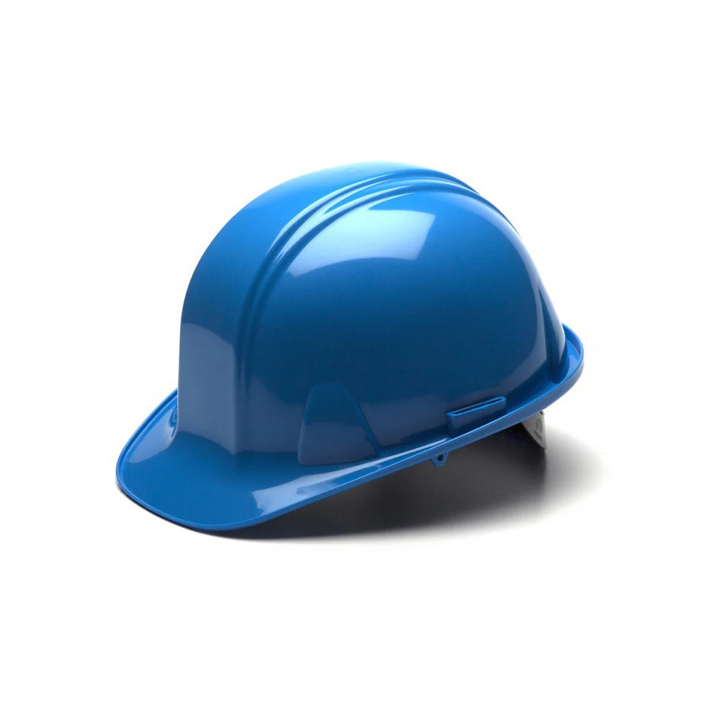 Pyramex HP14062 SL Series Hard Hat Std Shell 4 Pt, Snap Lock Suspension Blue - Mactool Shop
