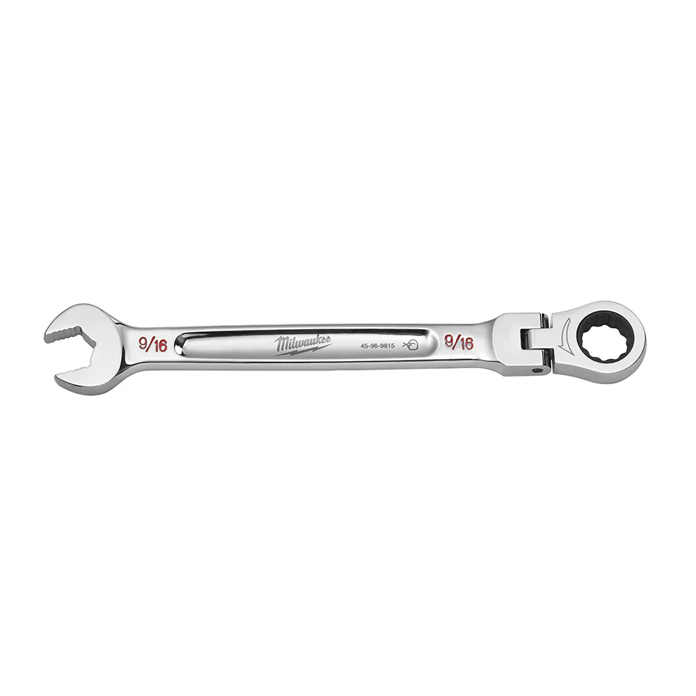 Milwaukee 45-96-9815 9/16in. Flex Head Combination Wrench - Mactool Shop