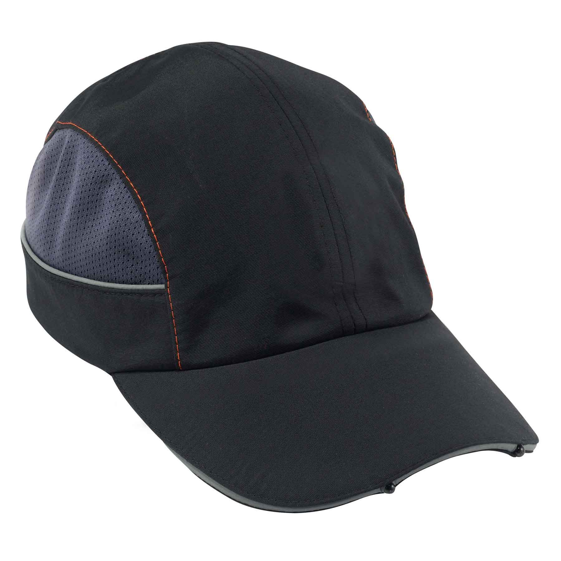 Ergodyne 23374 Skullerz 8960 Bump Cap with LED Lighting Technology, Black - Mactool Shop