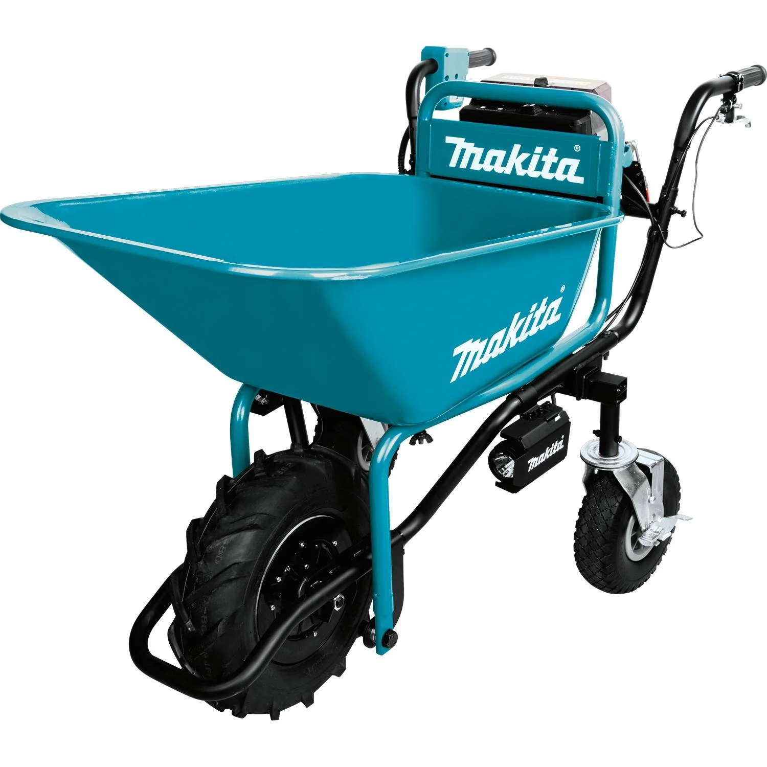 Makita XUC01X1 18V X2 LXT Brushless Cordless Power-Assisted Wheelbarrow - Mactool Shop