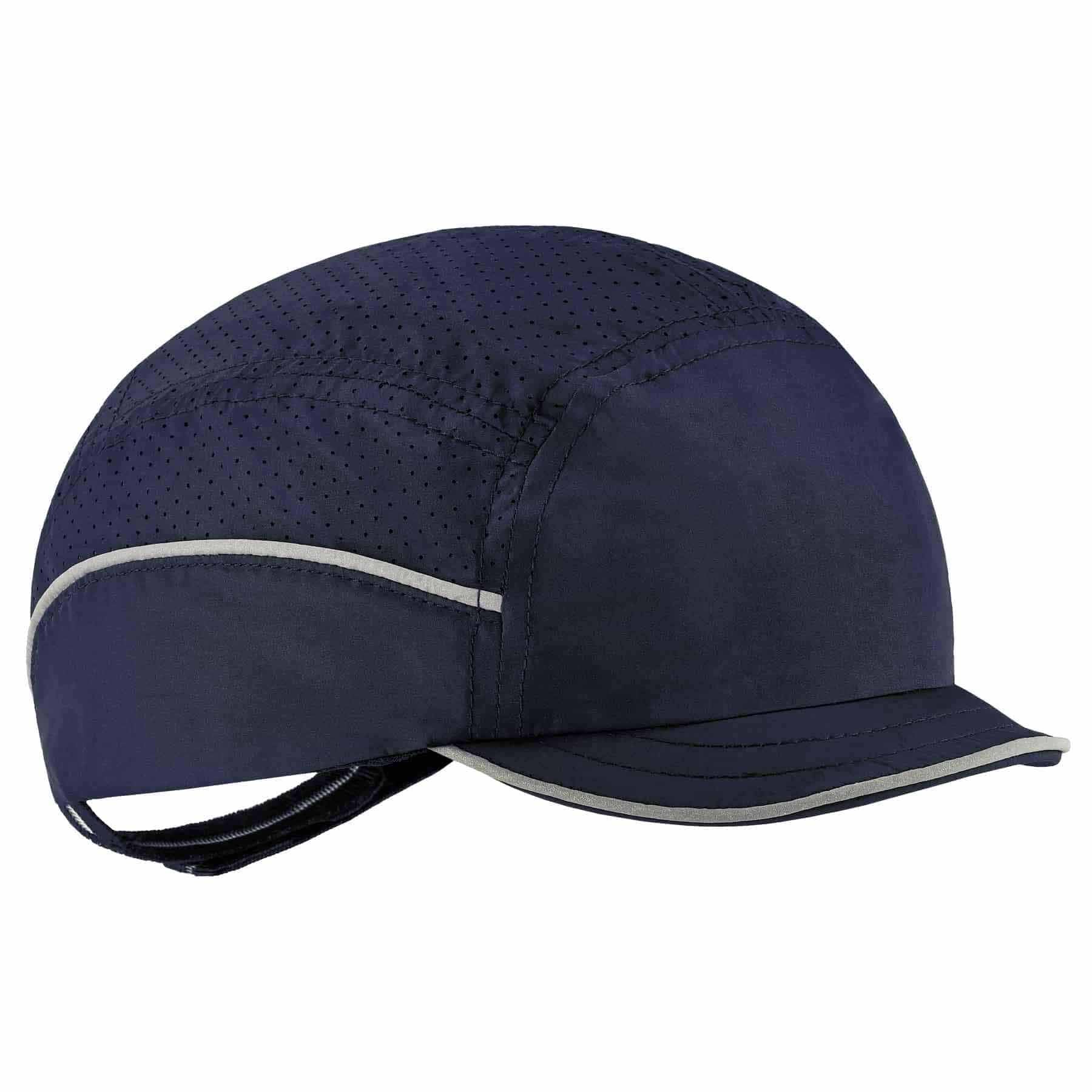 Ergodyne 23332 8955 Micro Brim Navy Lightweight Bump Cap Hat - Mactool Shop
