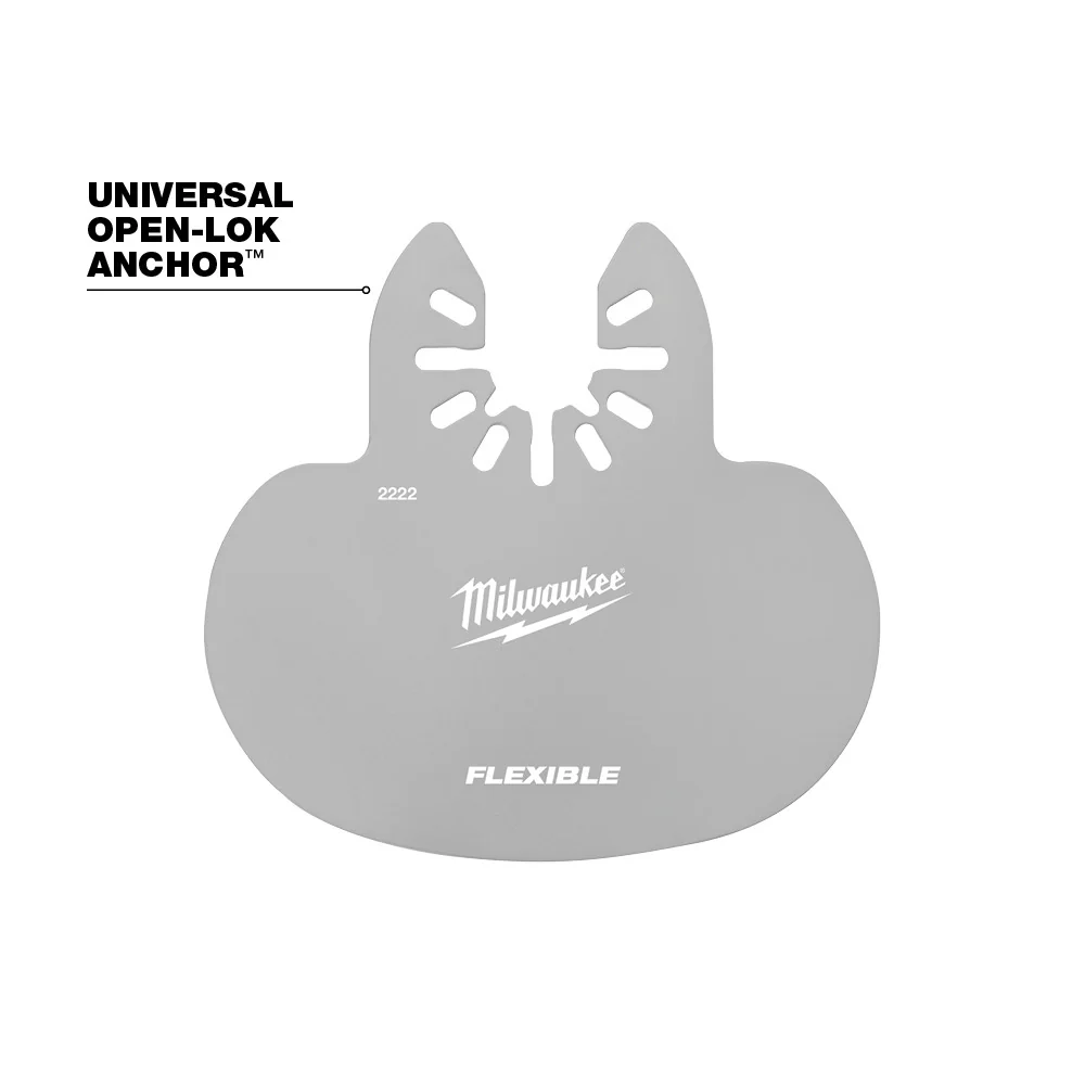 Milwaukee 49-25-2222 Milwaukee® OPEN-LOK™ MUSHROOM SEALANT SCRAPER BLADE 5PK - Mactool Shop