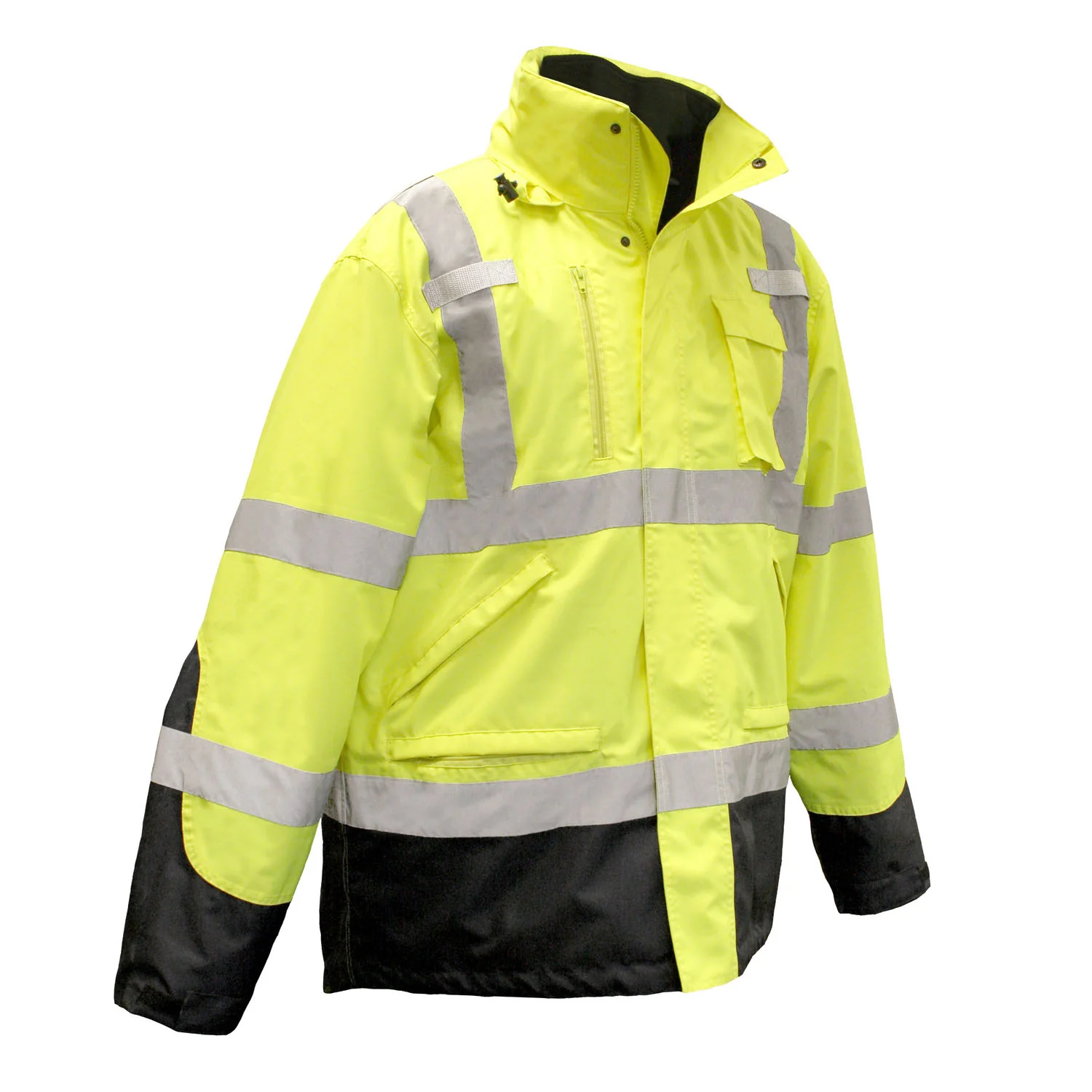 Radians SJ410B-3ZGS-XL XL Class 3 Three-In-One Waterproof Parka - Green - Mactool Shop