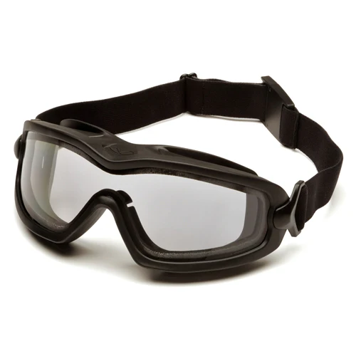 Pyramex GB6410SDT V2G-XP Eyewear Dual Clear AF Lens with Black Frame - Mactool Shop