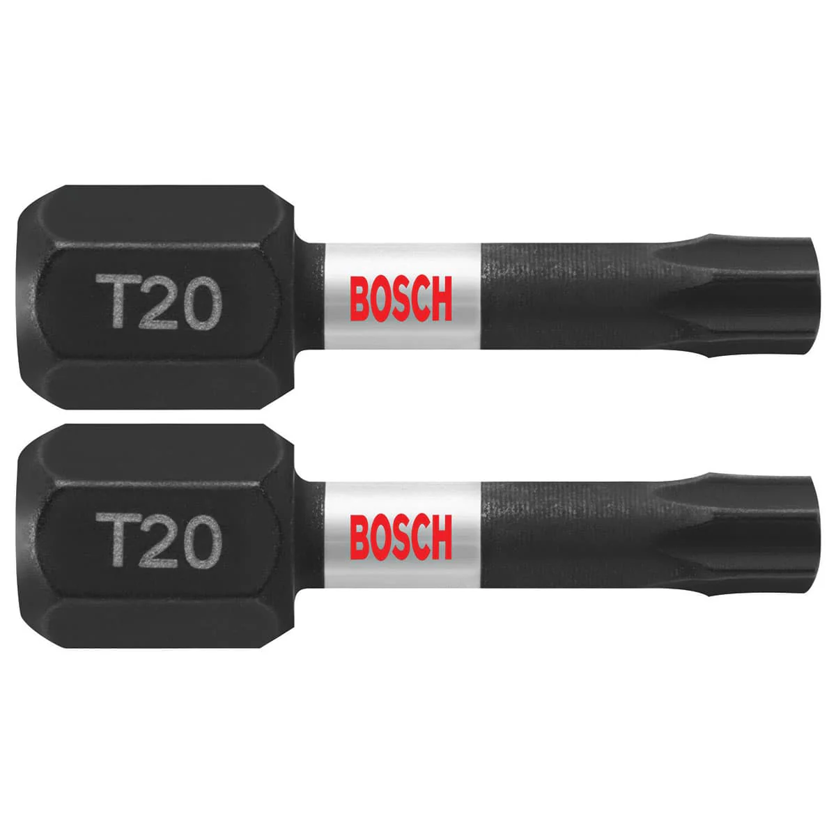 Bosch ITT20102 2 pc. Impact Tough 1 In. Torx #20 Insert Bits - Mactool Shop