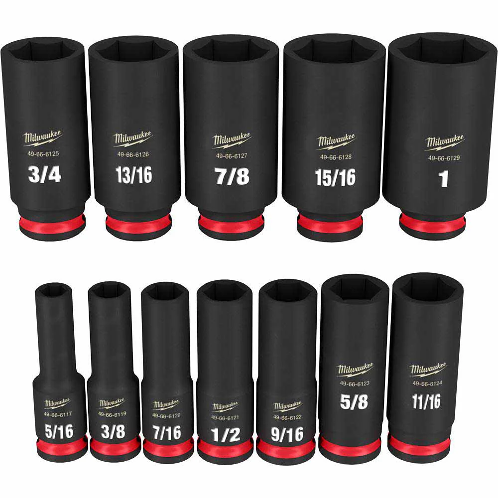 Milwaukee 49-66-7006 12PCSHOCKWAVE Impact Duty™ 3/8