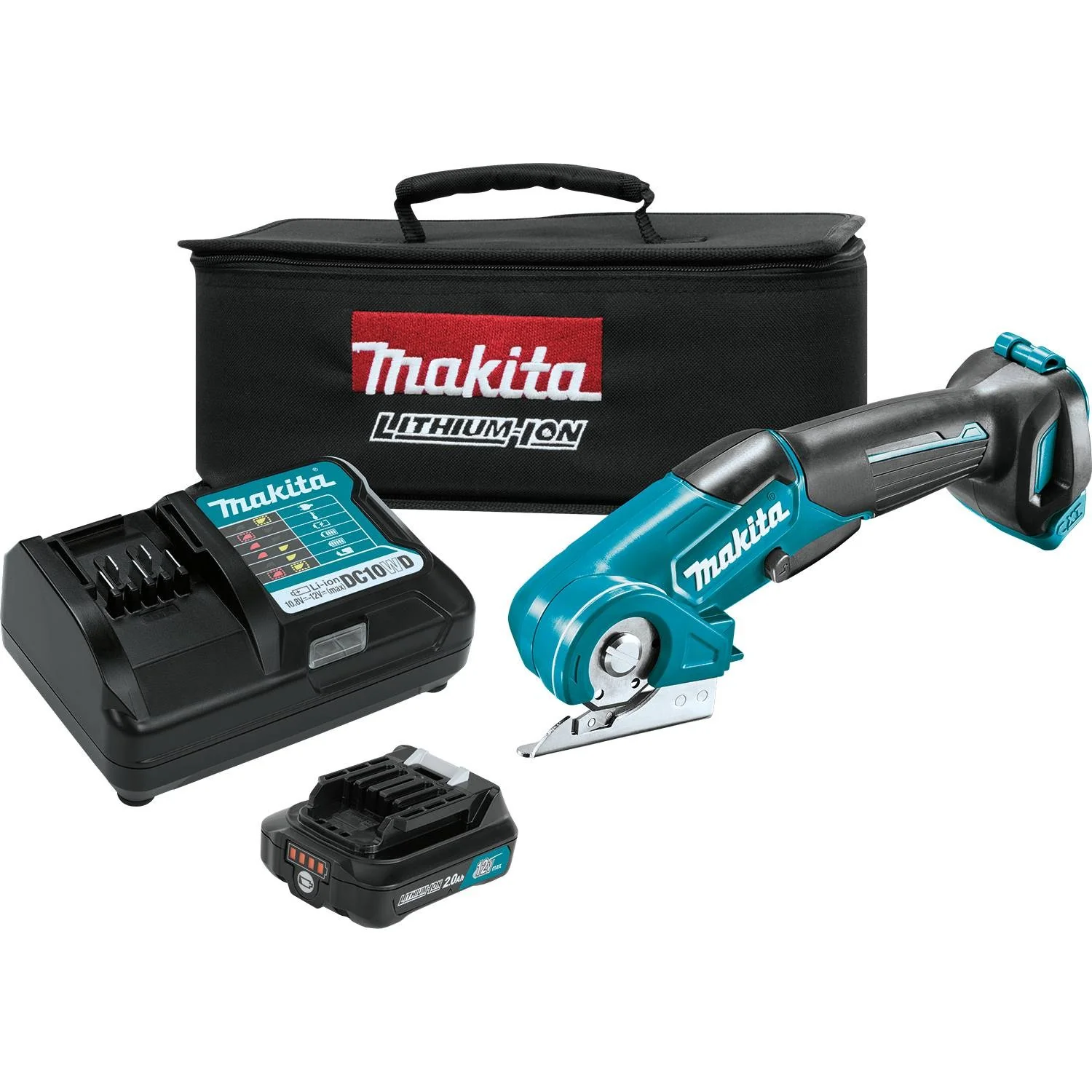 Makita PC01R3 12V Max CXT Li-Ion Cordless Multi-Cutter Kit (2.0Ah) - Mactool Shop
