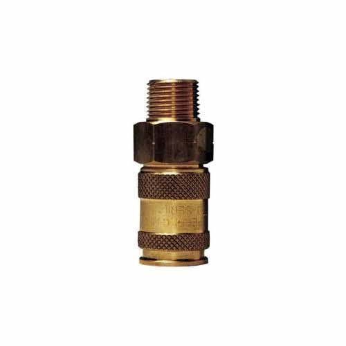 Dixon 2UM2-B Brass Reusable Male Fitting 1/2