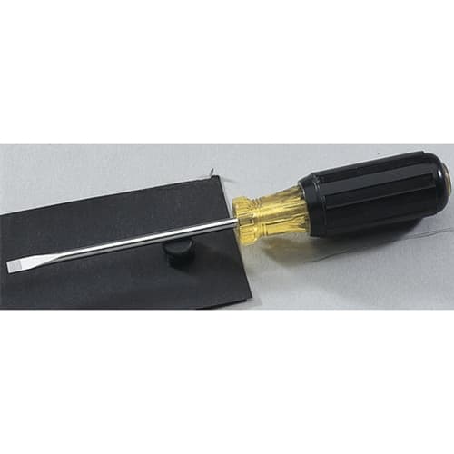 IDEAL 35-184 Electrician's Cabinet Tip Screwdriver, 3/16 Inch Diameter x 4 Inch Long Shank - Mactool Shop