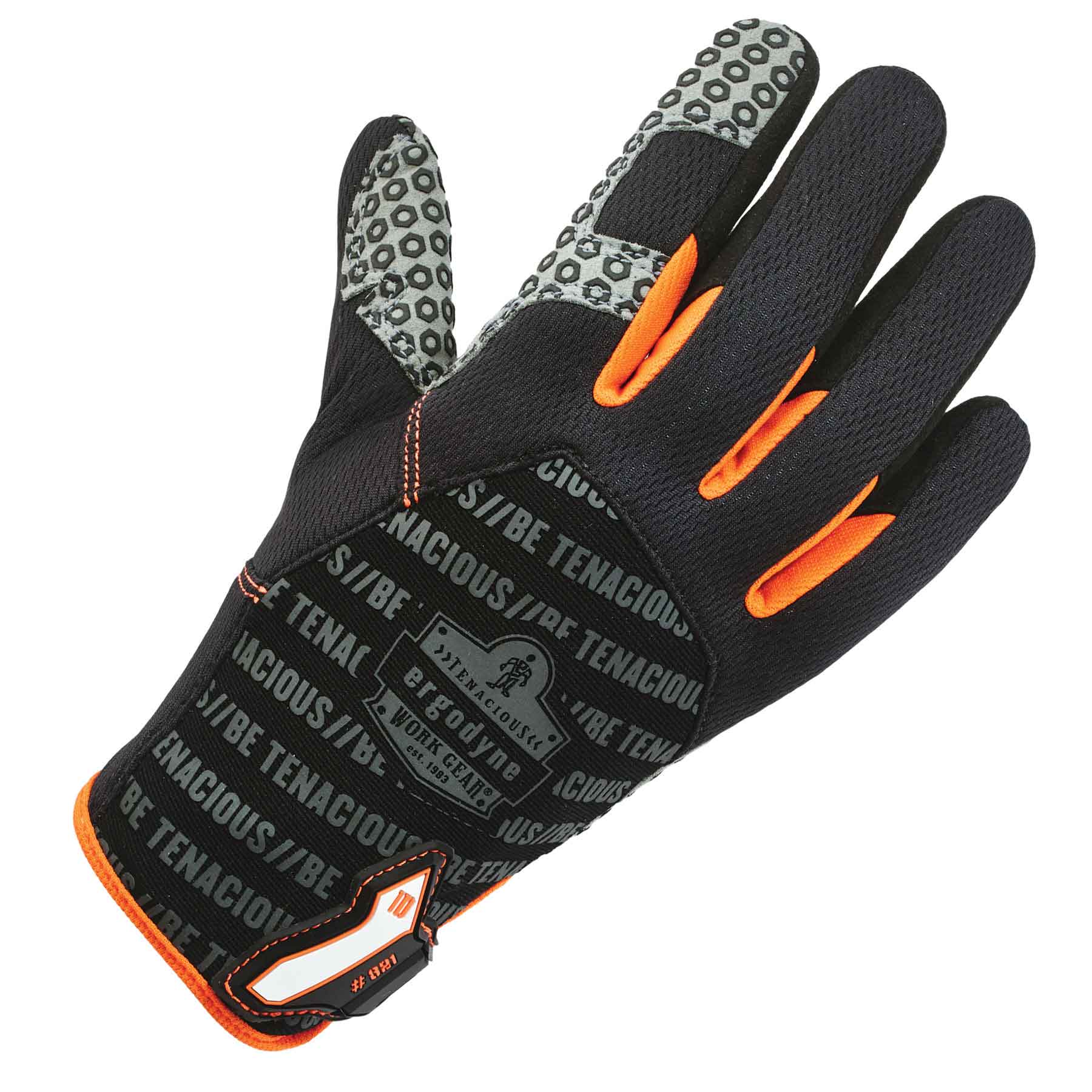 Ergodyne 17236 ProFlex 821 Smooth Surface Handling Gloves, 2XL, Black - Mactool Shop