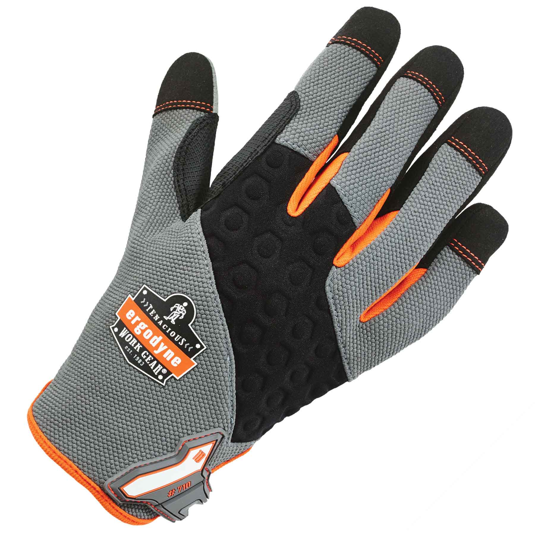 Ergodyne 17043 ProFlex 710 Heavy-Duty Utility Gloves, Medium, Gray - Mactool Shop