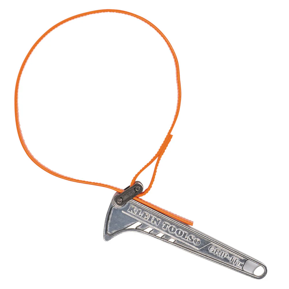 Klein S6HB Grip-It Strap Wrench, 1-1/2 to 4