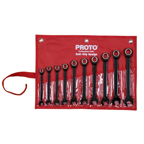 Proto JSCRM-10S 10 Piece Ratcheting Spline mm Wrench Set - Mactool Shop