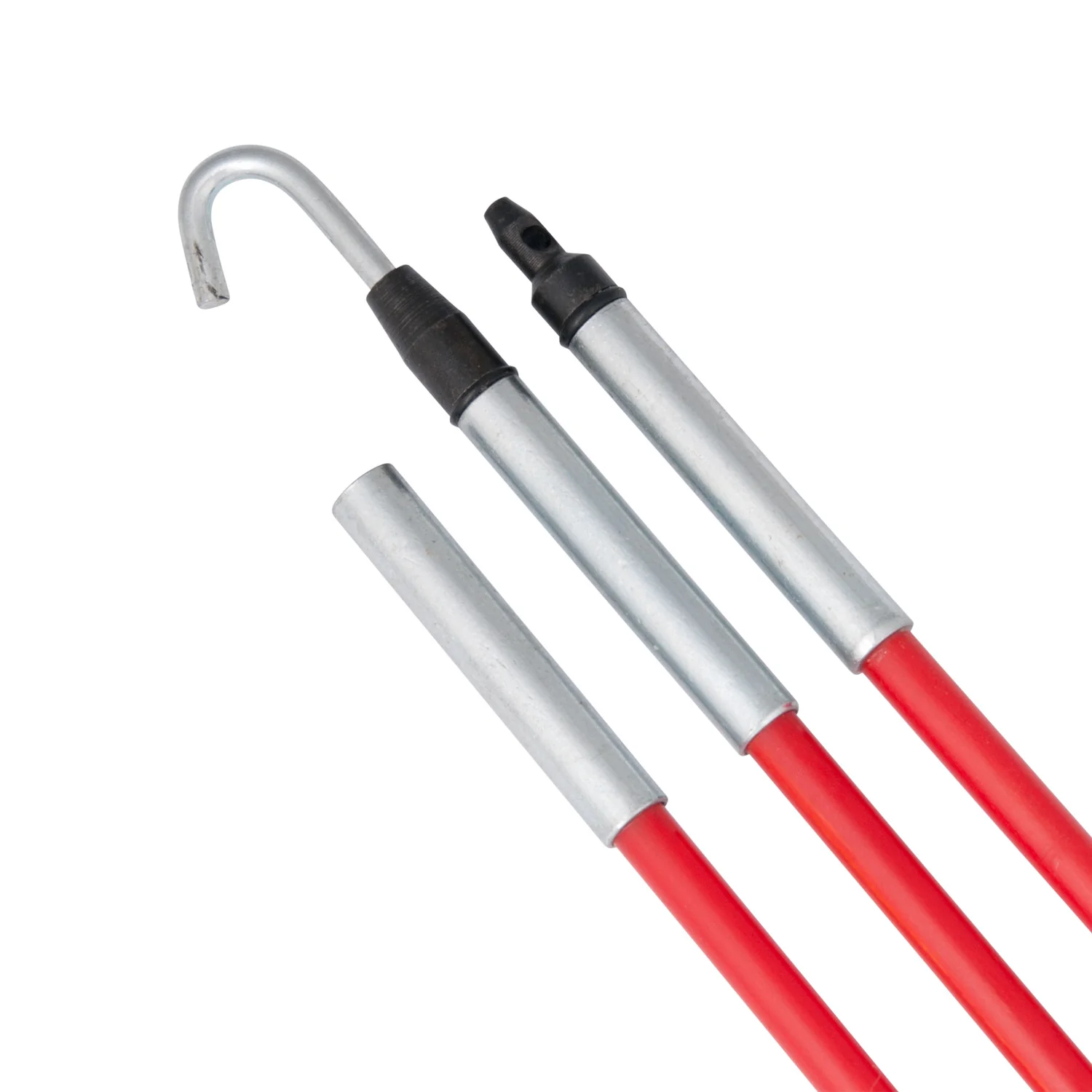 Gardner Bender FTX-12L Fish Ease 15' Fish Sticks, 4' Interlocking Stick, Bullet Nose, Hook End, 3pk - Mactool Shop