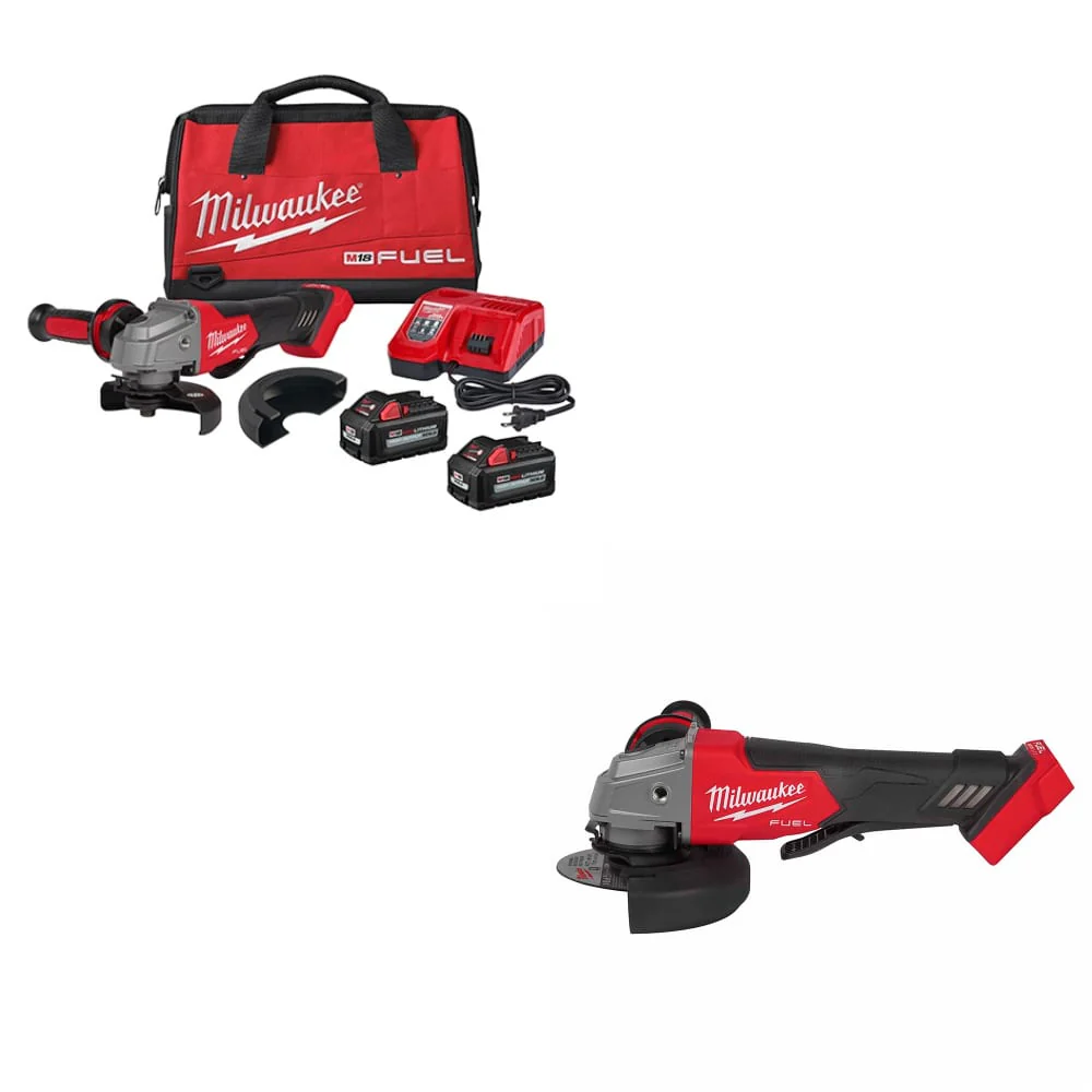 Milwaukee 2880-22 M18 FUEL™ Grinder Kit w/ FREE 2880-20 M18 FUEL Grinder, Bare - Mactool Shop