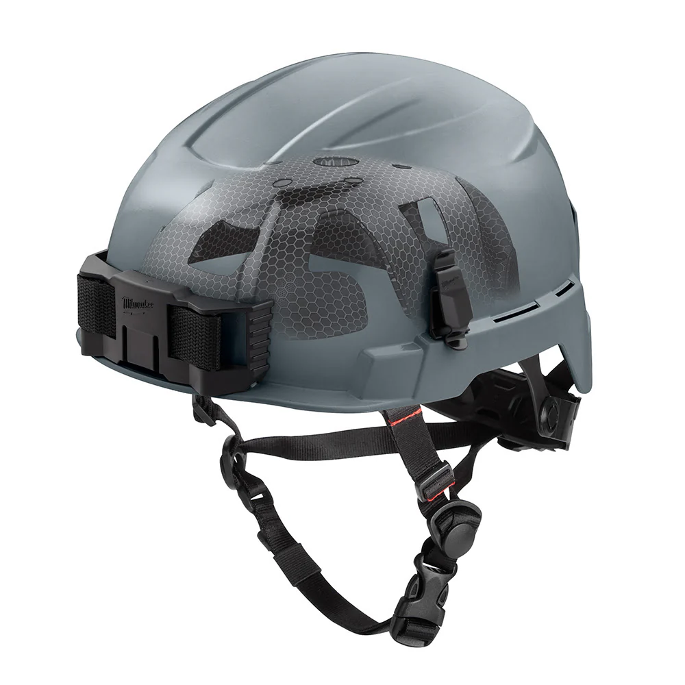 Milwaukee 48-73-1379 BOLT Gray Safety Helmet with IMPACT ARMOR Liner (USA) - Type 2, Class E - Mactool Shop