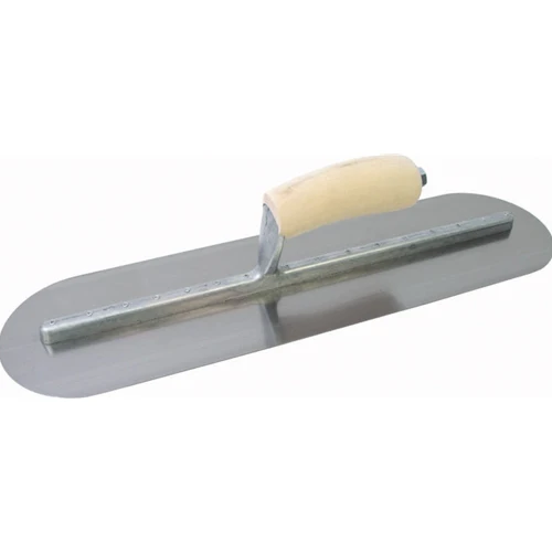 MarshallTown FTFR365 11223 - 18 X 4 Fully Rounded Finishing Trowel-Wood Handle - Mactool Shop