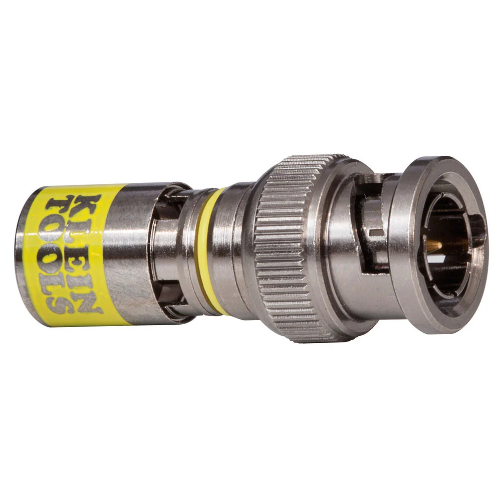 Klein Tools VDV813-613 Universal BNC Compression Connectors RG6-R6Q 35-Pack - Mactool Shop