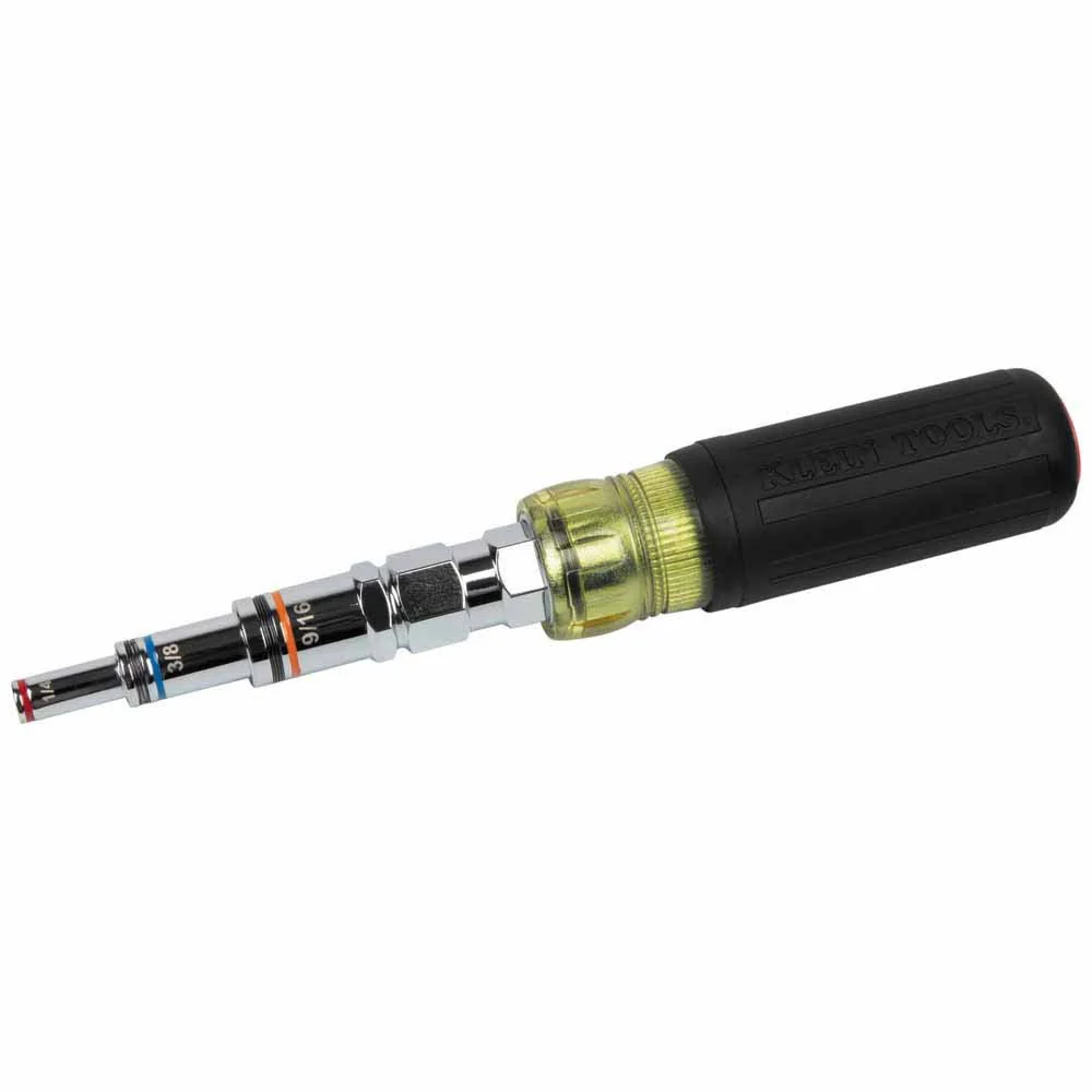 Klein 32809MAG 9-in-1 Pass Through SAE Multi-Nut Driver, Magnetic - Mactool Shop