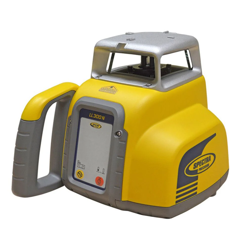 Spectra LL300N-6 Self-Leveling Laser Level with Tripod and GR153 Grade Rod - Mactool Shop