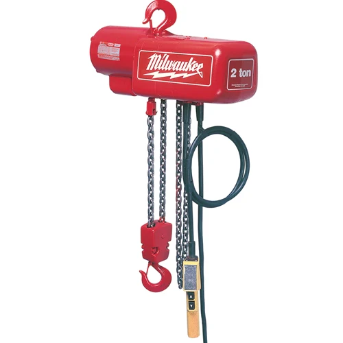 Milwaukee 9560 1/2 Ton Electric Chain Hoist - 10 ft. - Mactool Shop