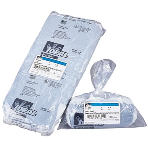 Ideal 31-605 Duct Seal Compound, 5 lbs Dark Gray Putty - Mactool Shop