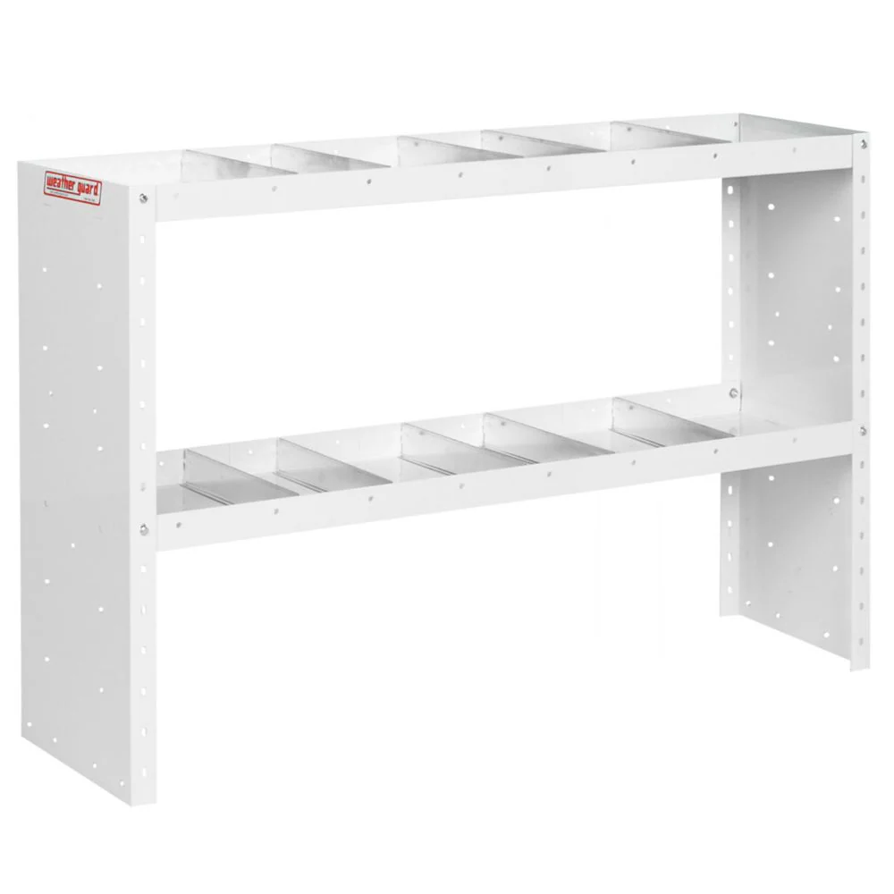 WeatherGuard 9335-3-03 Heavy Duty Adjustable 2 Shelf Unit, 34