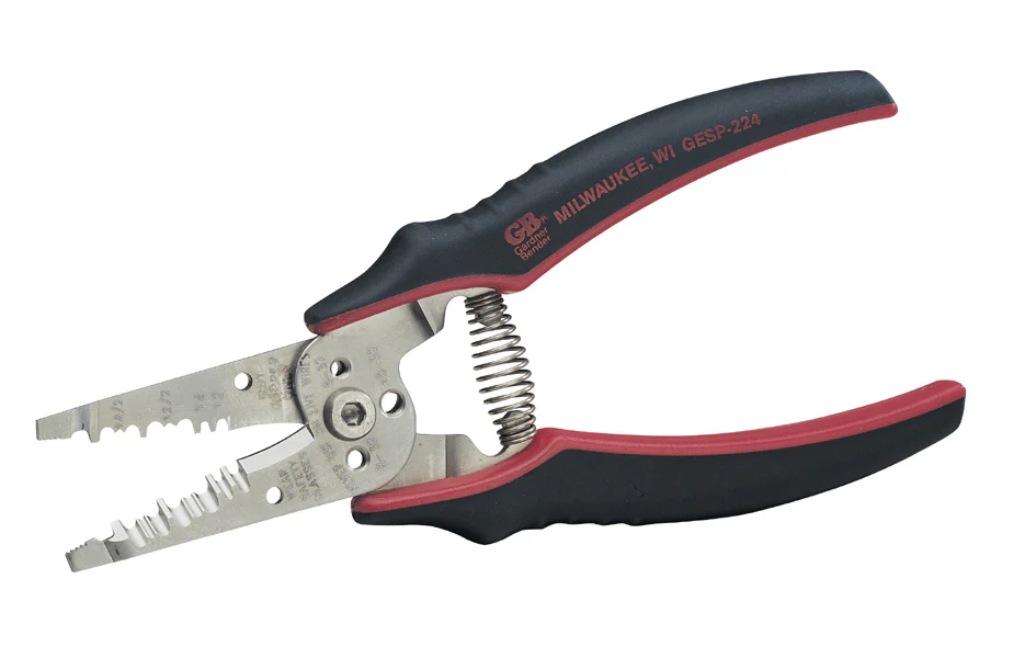 Gardner Bender GESP-224 Pro Grade ArmorEdge Cable Stripper, SS, 7.25