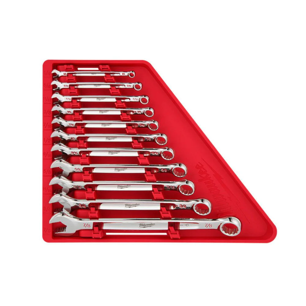 Milwaukee 48-22-9411 11pc SAE Combination Wrench Set - Mactool Shop