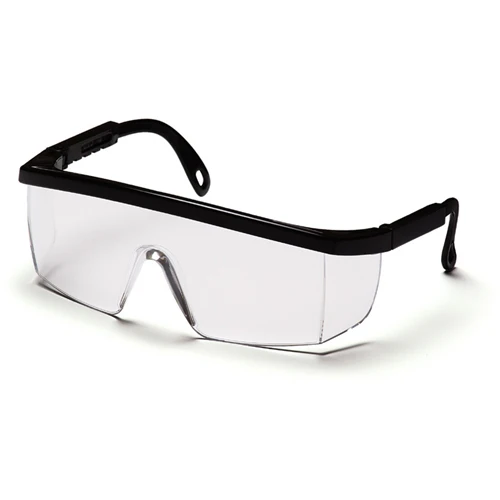 Pyramex SB410ST Integra Eyewear Clear Anti-Fog Lens Safety Glasses with Black Frame - Mactool Shop
