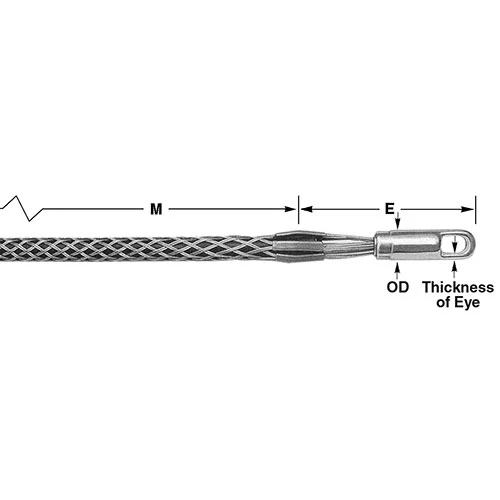 Condux 08642176 K-Type Grips Standard Forged Eye, 6.00-6.99-66 48000 lbs - Mactool Shop