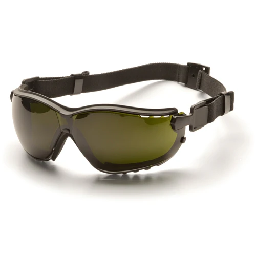 Pyramex GB1850SFT V2G Eyewear 5.0 IR Filter Lens with Black Strap/Temples - Mactool Shop