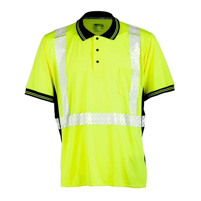 ML KISHIGO 9220-L Lime High Performance Polo Shirt - Large - Mactool Shop
