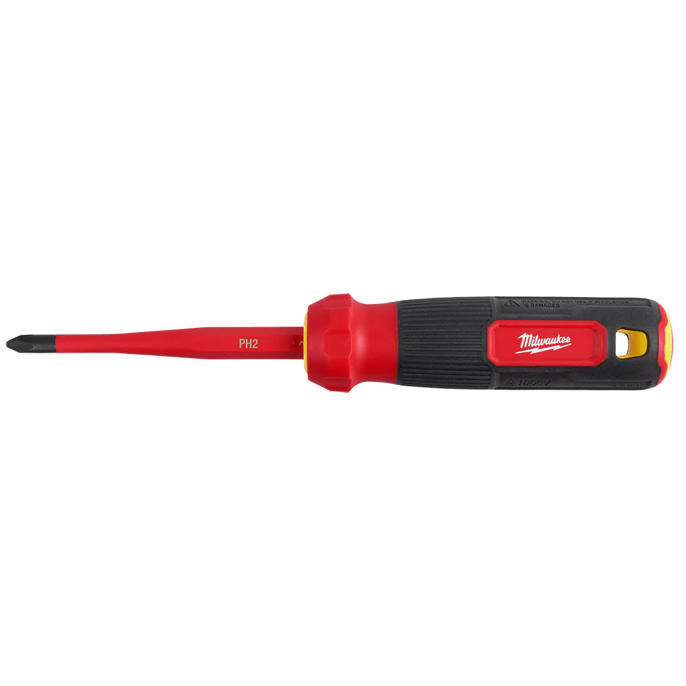 Milwaukee 48-22-2216 4-in-1 1000V Insulated Slim Tip Multi-Bit Screwdriver - Mactool Shop