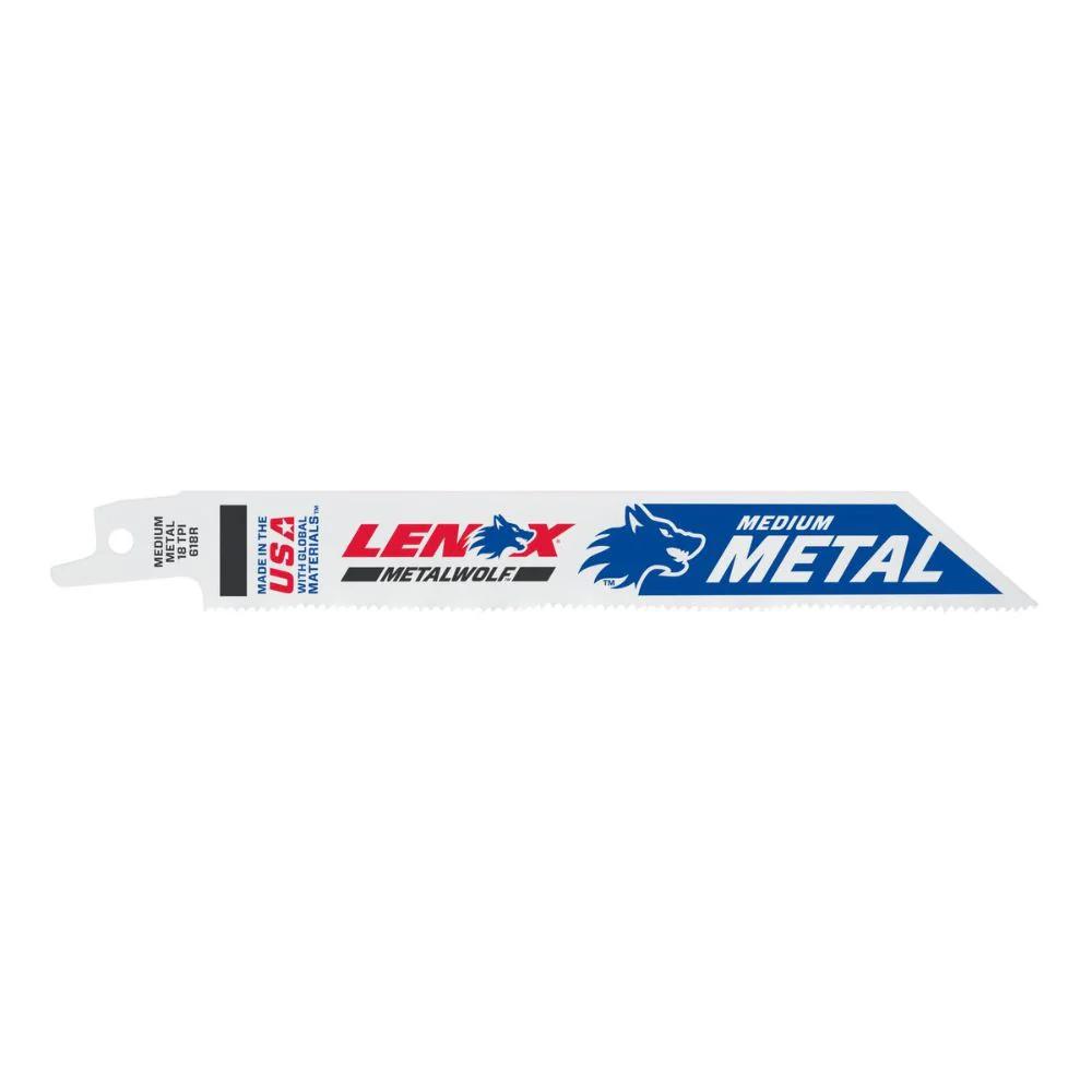 Lenox 20567S618R METALWOLF 6 in. 18 TPI WAVE EDGE Reciprocating Saw Blade - Mactool Shop