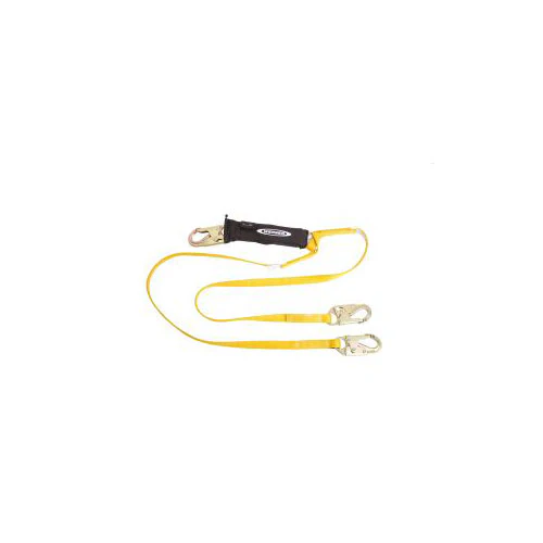 Werner C411120 12' Free Fall Lanyard / 400 lbs 6' Free Fall Twinleg Lanyard - Mactool Shop