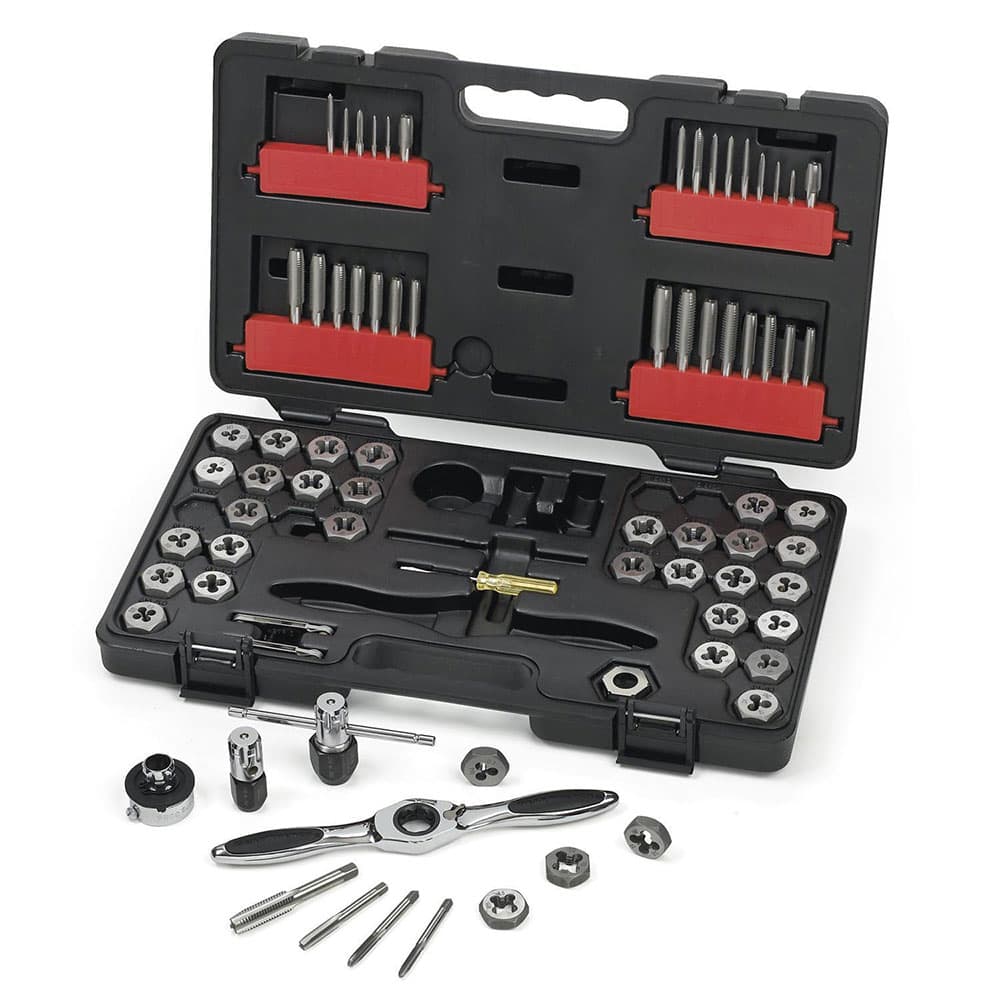 GearWrench 3887 77 Pc. SAE/Metric Ratcheting Tap and Die Set - Mactool Shop