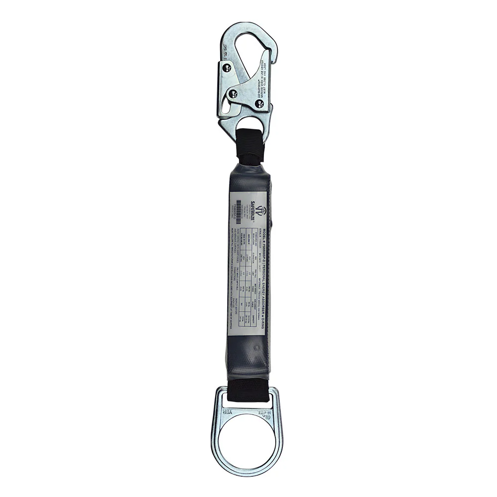 Safewaze FS-8800SP-D Energy Absorber with snap hook and D-ring - Mactool Shop