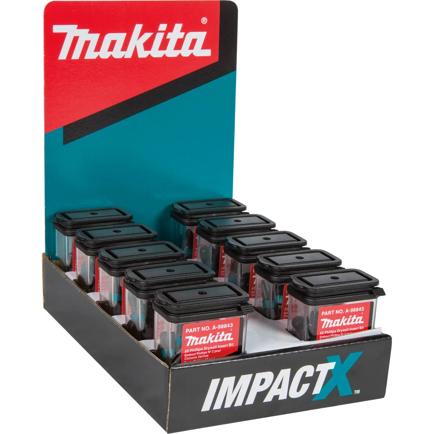 Makita A-98843-10 ImpactX #2 Phillips Drywall 1