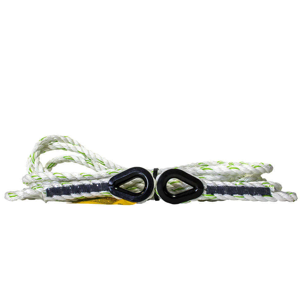 Safewaze FS-700-30-TT 30' Rope Lifeline with Thimbled Ends - Mactool Shop